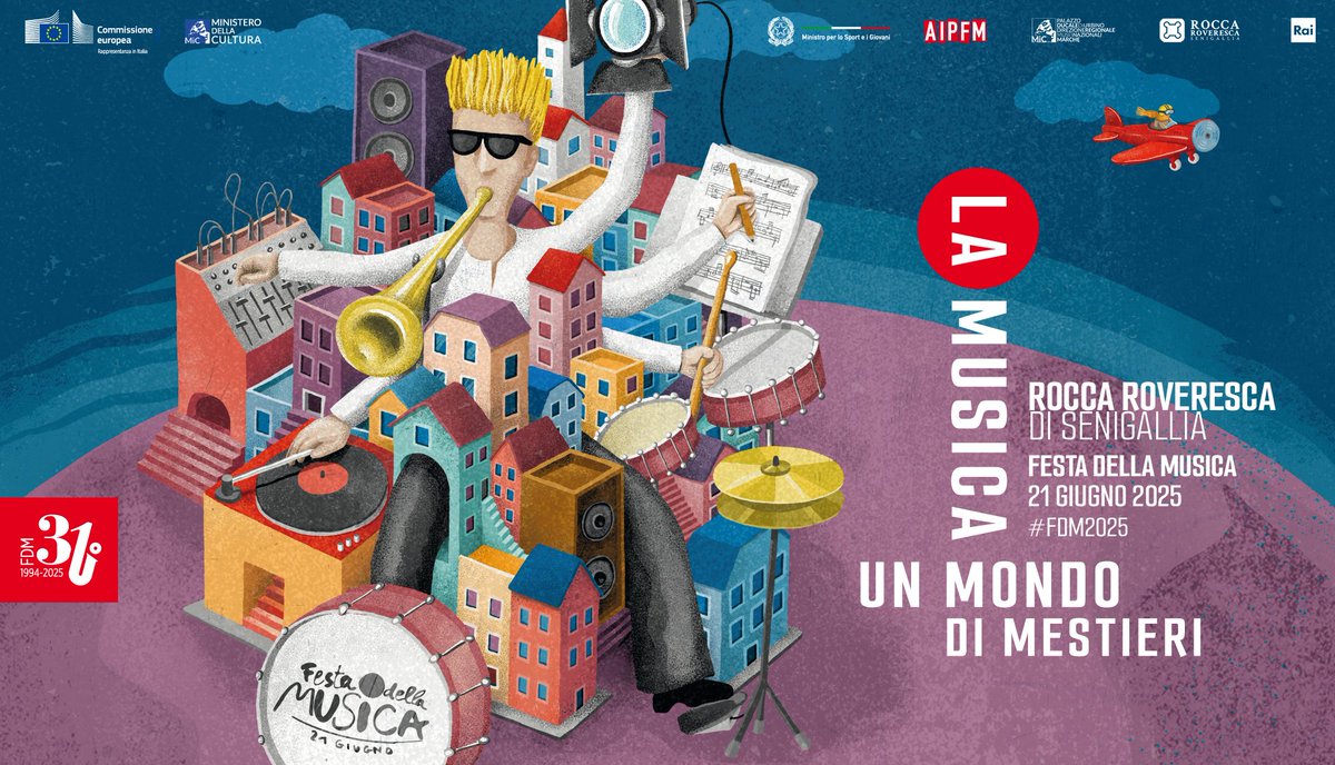 Rocca_Roveresca (@roccasenigallia) on Twitter photo Sabato 21 giugno, in occasione della ๐๐ฒ๐๐๐ฎ ๐ฑ๐ฒ๐น๐น๐ฎ ๐ ๐๐๐ถ๐ฐ๐ฎ, vi invitiamo a una serata speciale dove musica, arte e cultura si incontrano.
La partecipazione all'evento รจ gratuita; prenotazione obbligatoria (071 63258; roccaroveresca.senigallia@cultura.gov.it)
#FDM2025 Sabato 21 giugno, in occasione della ๐๐ฒ๐๐๐ฎ ๐ฑ๐ฒ๐น๐น๐ฎ ๐ ๐๐๐ถ๐ฐ๐ฎ, vi invitiamo a una serata speciale dove musica, arte e cultura si incontrano.
La partecipazione all'evento รจ gratuita; prenotazione obbligatoria (071 63258; roccaroveresca.senigallia@cultura.gov.it)
#FDM2025