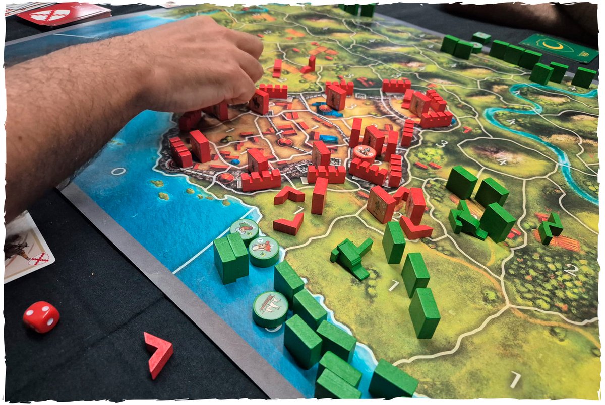 Kickstarter ha destacado Castelnuovo 1539 con su sello “Project we love”
kickstarter.com/projects/draco…
¿Conoces este wargame asimétrico sobre el épico asedio?

#Juegosdemesa
#Wargames
#Castelnuovo