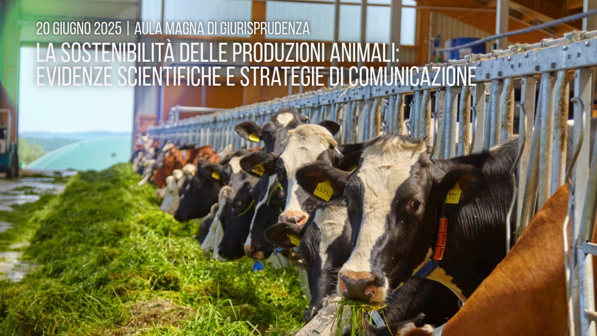 Università degli Studi di Brescia (@unibs_official) on Twitter photo 🌱 Quanto pesa davvero l'allevamento sull'ambiente? Come raccontarne il ruolo nella transizione ecologica?
Domani a #unibs il Convegno "La sostenibilità delle produzioni animali: evidenze scientifiche e strategie di comunicazione"
👉 Per info: bit.ly/4kXp9bK 🌱 Quanto pesa davvero l'allevamento sull'ambiente? Come raccontarne il ruolo nella transizione ecologica?
Domani a #unibs il Convegno "La sostenibilità delle produzioni animali: evidenze scientifiche e strategie di comunicazione"
👉 Per info: bit.ly/4kXp9bK