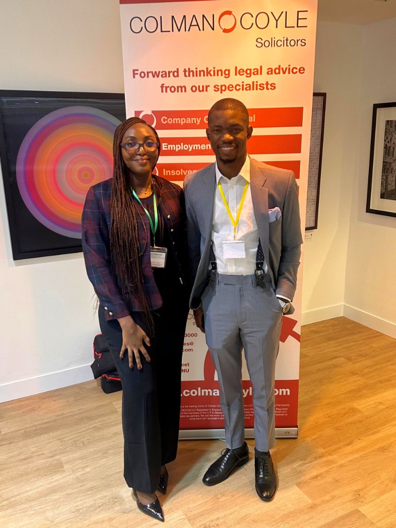SSKohnNG's tweet photo. Our Senior Associate, Akinola Oladimeji, and Associate, Naomi Kabowei, represented Streamsowers &amp; Köhn at the IR Global Rising Star Meeting held in London, United Kingdom, from 15 to 16 May 2025.

#ThrowbackThursday #IRGlobal #WeAreSSK https://t.co/Alah1amOXI