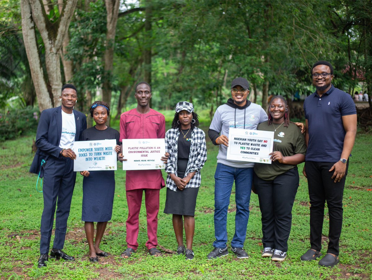 📍Oyo State Recommendation:

"Encourage Plastic-Free Lifestyles and Reuse Culture: Youth called for a cultural shift towards reusing and reducing plastic consumption. Organising plastic-free challenges, encouraging the use of refillable containers"

#NYCJHangout #AACJInAction