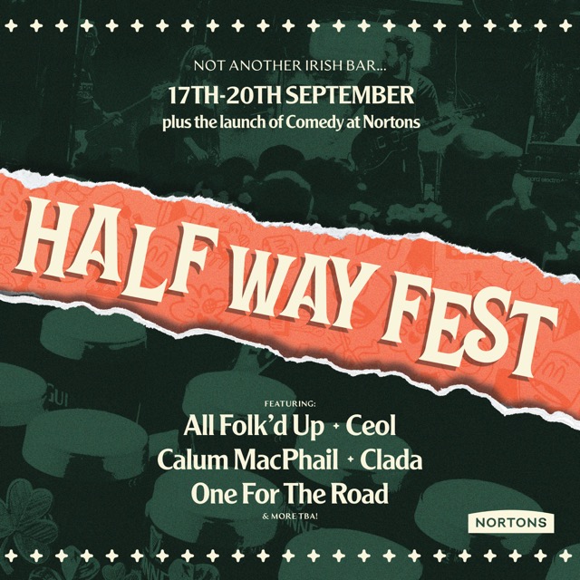 Lyle Bignon (@lylebignon) on Twitter photo A UK music venue is to mark the halfway point to national Irish holiday St Patrick’s Day with a four-day programme of music and culture.
Halfway Fest, presented by <a href="/nortons_digbeth/">Norton's Digbeth</a> in Birmingham’s Irish Quarter, runs between 17 and 20 September 2025.
bit.ly/HalfwayFest202… A UK music venue is to mark the halfway point to national Irish holiday St Patrick’s Day with a four-day programme of music and culture.
Halfway Fest, presented by <a href="/nortons_digbeth/">Norton's Digbeth</a> in Birmingham’s Irish Quarter, runs between 17 and 20 September 2025.
bit.ly/HalfwayFest202…