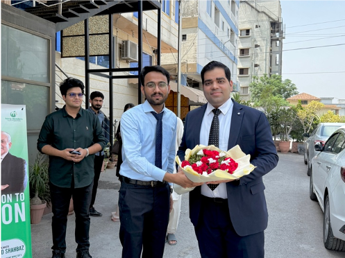 NumsOfficial's tweet image. NUMS GYM Club held an inspiring Student Engagement Session on May 15 with Mr. Fahad Shahbaz from the PM Youth Programme. From youth initiatives to PM-signed certificates, the event celebrated student leadership &amp;amp; sustainability! 

#NUMS #GreenYouthMovement #PMYouthProgramme