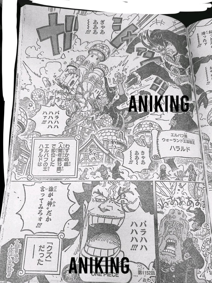 REPORTERO325's tweet photo. #ONEPIECE1152

⚠️REY HARALD DE ELBAF ⚠️ https://t.co/ZF2tKFmAAt