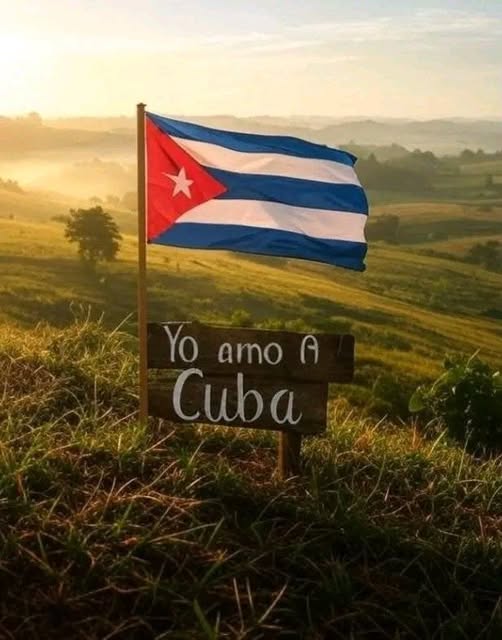 📷 Cuba en couleurs

Trois listes bleues
et deux listes blanches,
un triangle rouge,
l’étoile d’argent.

C’est ça le drapeau
de Cuba, ma patrie,
et c’est celle que j’aime
de toute mon âme.