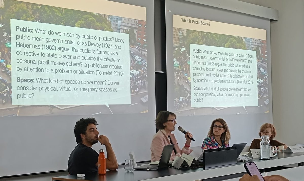 Speaking in Milan at Urban Planners conference