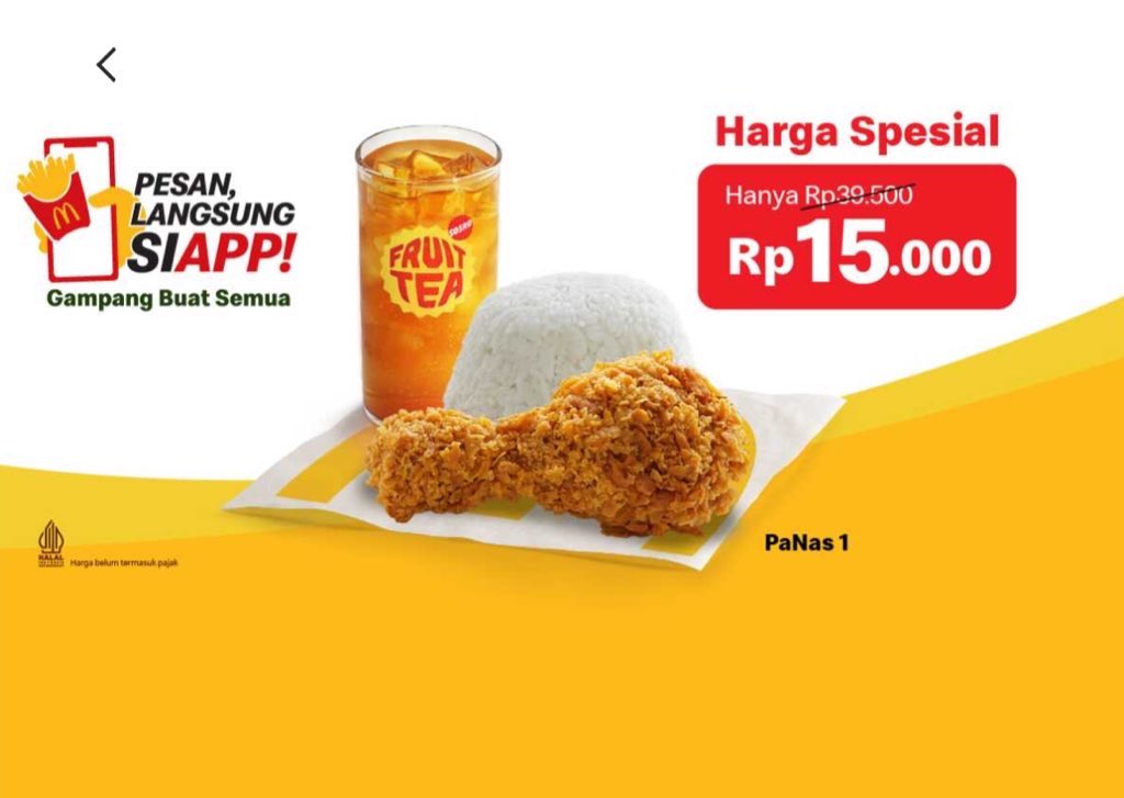 enoollaa77's tweet photo. Ready Voc McD Panas 1 only 15k

price : 1k/voc

bisa langsung dm atau wa di Bio 

https://t.co/4HP3nawwVP

Thank you

#zonajajan #zonauang️ #jokitugas #promoshopeefood #promo https://t.co/qBHaW6PPRM