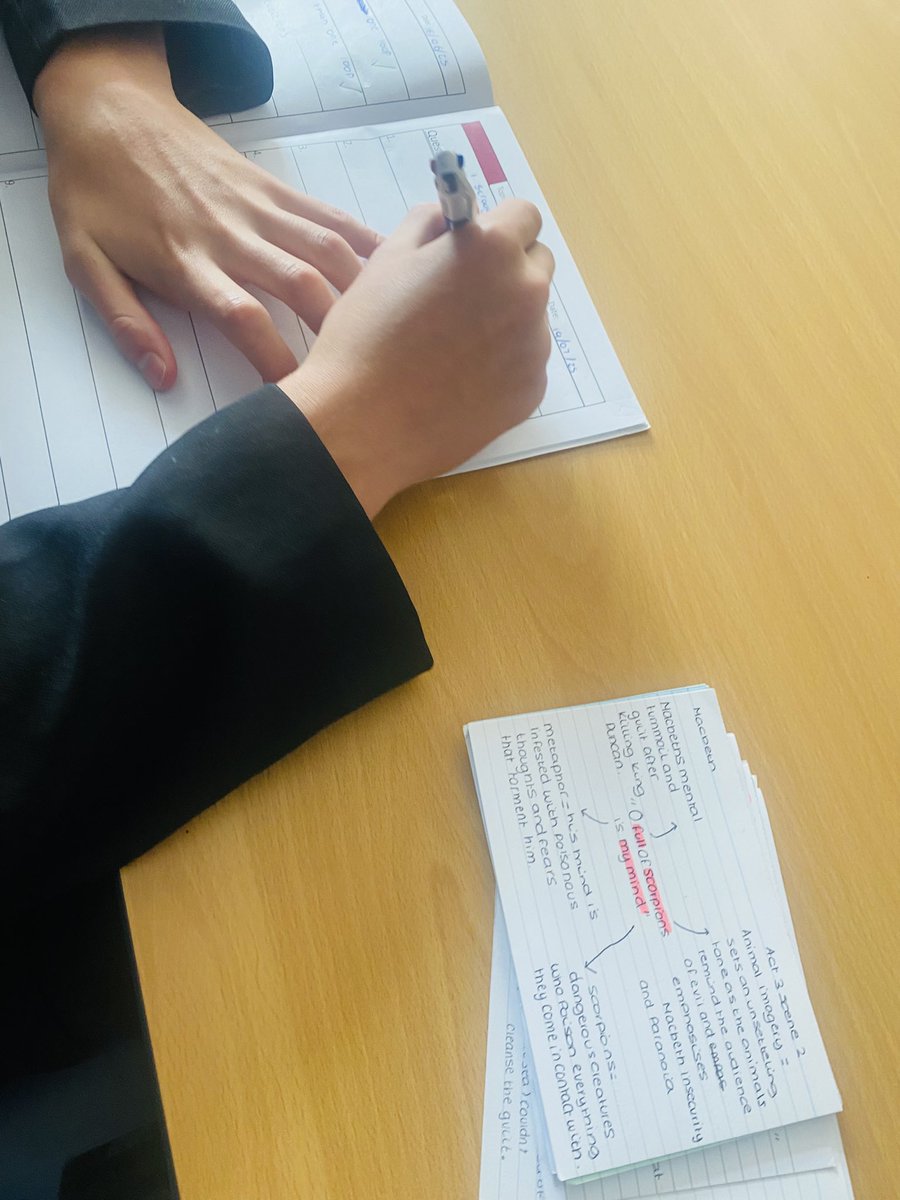 Our Astrea values of scholarship and tenacity in action at <a href="/Netherwood_Acad/">Netherwood Academy</a>. 

Year 10’s working hard on their recall this morning to prepare for their English mock exam.