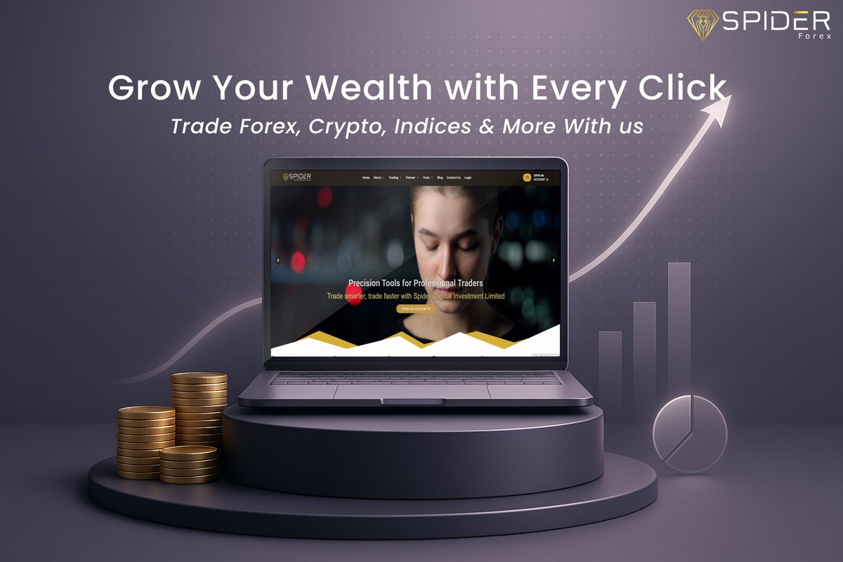 spiderfxbroker's tweet photo. "Ready to take your trading game to the next level? 📈💻
Experience lightning-fast execution and real profits with Spider Forex.
Your journey to financial growth starts here."
#SpiderForex #ForexTrading #DigitalWealth #TradeSmart https://t.co/Ah6nnAeFQ7