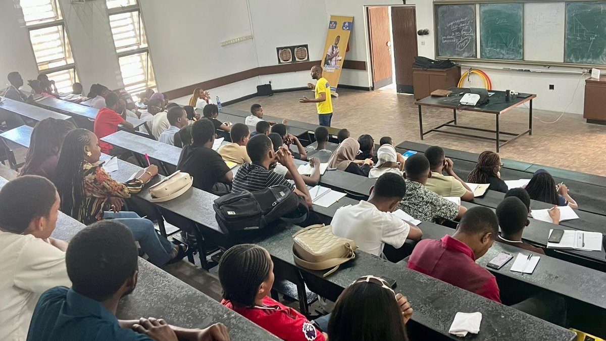 GenEmpowerTz's tweet photo. One session can change a career path? It just did.✨

#GenEm Cohort 5 from @UdsmOfficial &amp; @ChuokikuuArdhi dived into Telecom &amp; FinTech with @YasTanzania_, and Yvonne Mashuda.💡

Bridging learning with leadership to build future ready talent. 🚀

#GenEm #OwnYourFuture 🧡💙 https://t.co/R8l5nXQXEI
