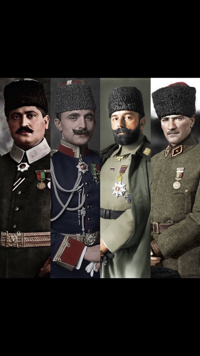Rahmet ve Minnetle.
Talat,Cemal,Enver,Mustafa Kemal Paşalarım.Tanrı Türk’ü ve Cumhuriyetini korusun.#TalatPasaOnurumuzdur