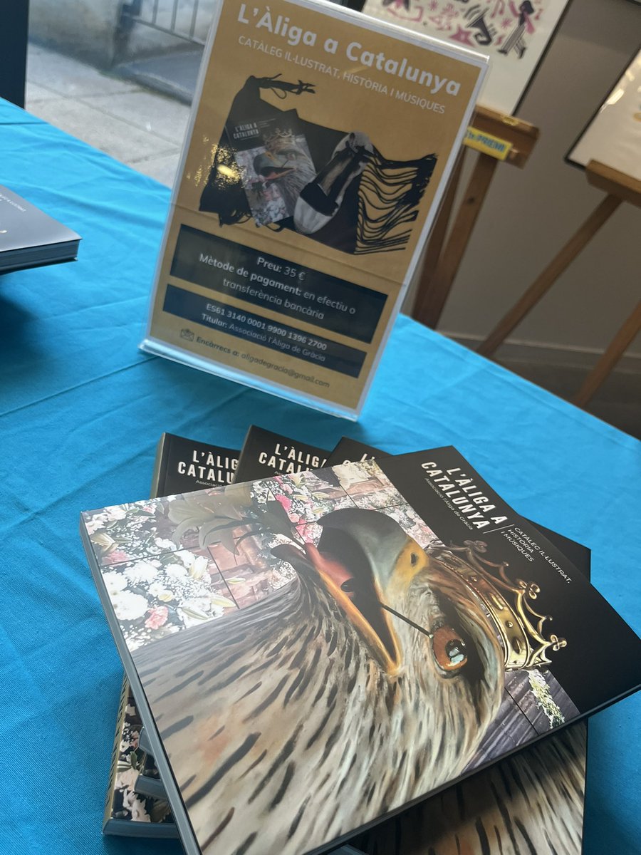 📚 Ahir vam viure una tarda molt especial amb la presentació del llibre “L’Àliga a Catalunya”. Gràcies a tothom qui hi va ser i va compartir aquest moment amb nosaltres! 💬 Gràcies a <a href="/fmgracia/">Fenidabeth Gracia</a> per donar-nos l’espai. 📖