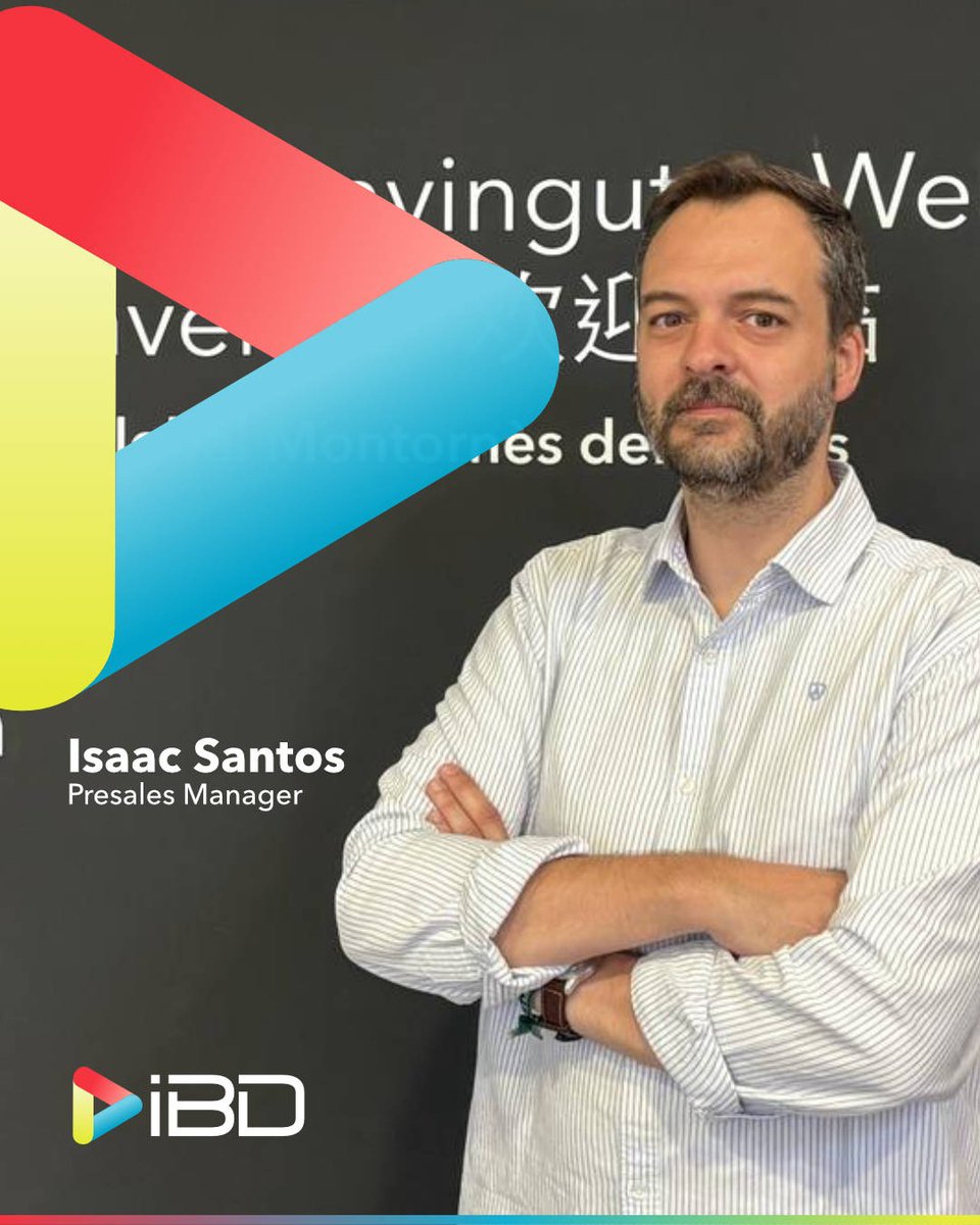 IBDGlobalES's tweet photo. 🤝 ¡Nueva #incorporación destacada al #equipo de IBD Global!

👏 Damos la bienvenida a Isaac Santos, que se incorpora como Presales Manager de IBD Global. https://t.co/g4UJya61mF