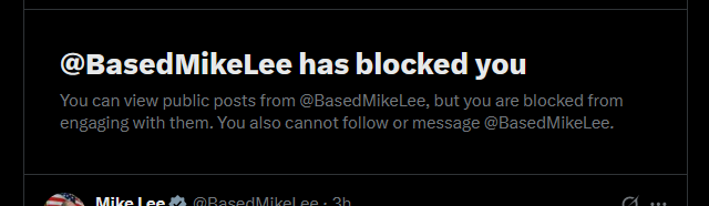 Rosterized's tweet photo. @ChadsRcool @BasedMikeLee He's such a piece of shit and pretty fragile too. Hardly based. https://t.co/QctK0kXAcL