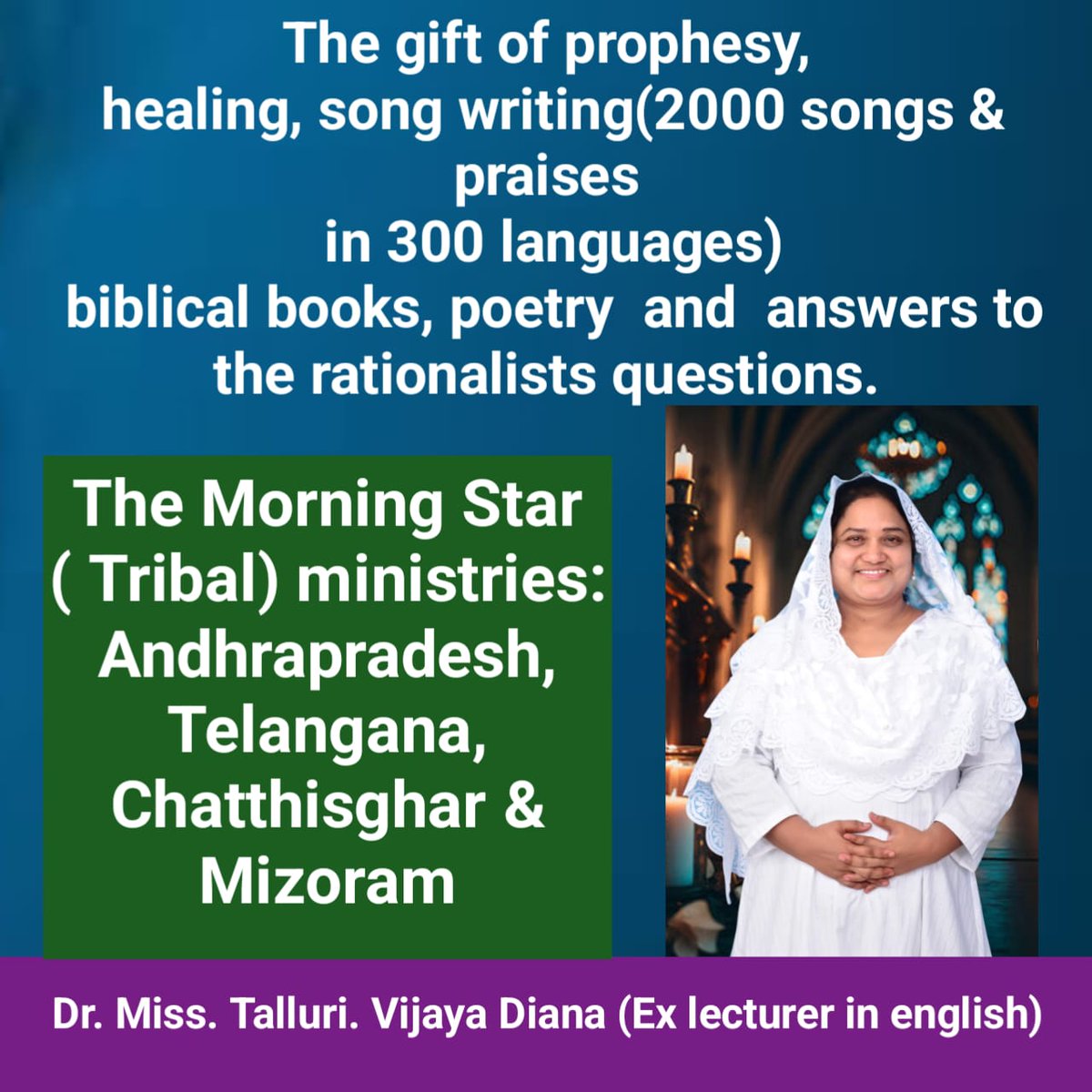 TALLURI.V.DIANA (@evangelist_girl) on Twitter photo 