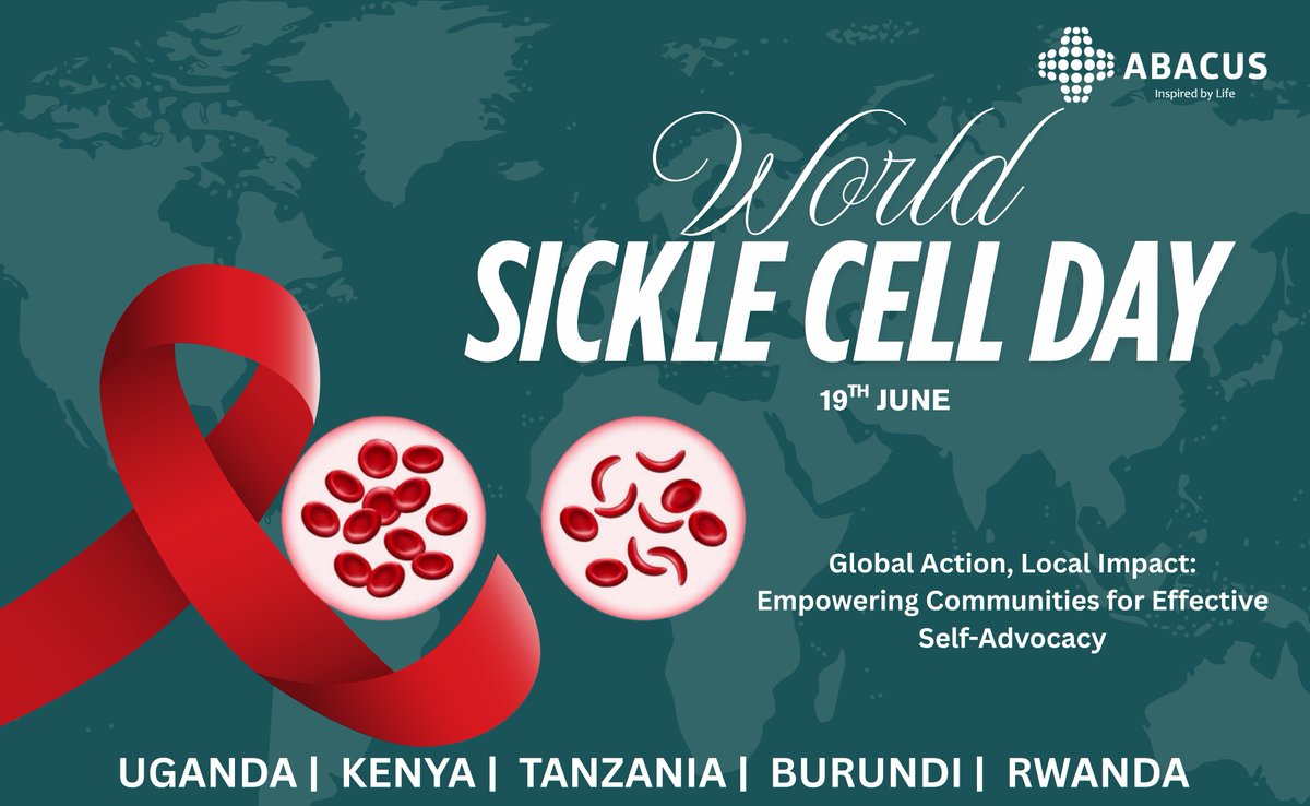 🩸 Today is World Sickle Cell Day 🌍
Let’s raise awareness, support warriors, and push for better care &amp; advocacy.
 Global Action, Local Impact
Together, we can make a difference. ❤️
#WorldSickleCellDay #SickleCellAwareness #HealthForAll #19June