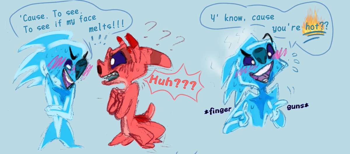 Xenon523's tweet photo. But on this occasion Iโve also made something else. Awkwardness in pure form. A tiny continuation of my first post ever because why notโฆ
WHY NOT!
Proceed for second-hand embarrassment.
#slushy #splodyhead #liloandstitch #lastwt #slushyxsplodyhead https://t.co/svKZd0ZWFq