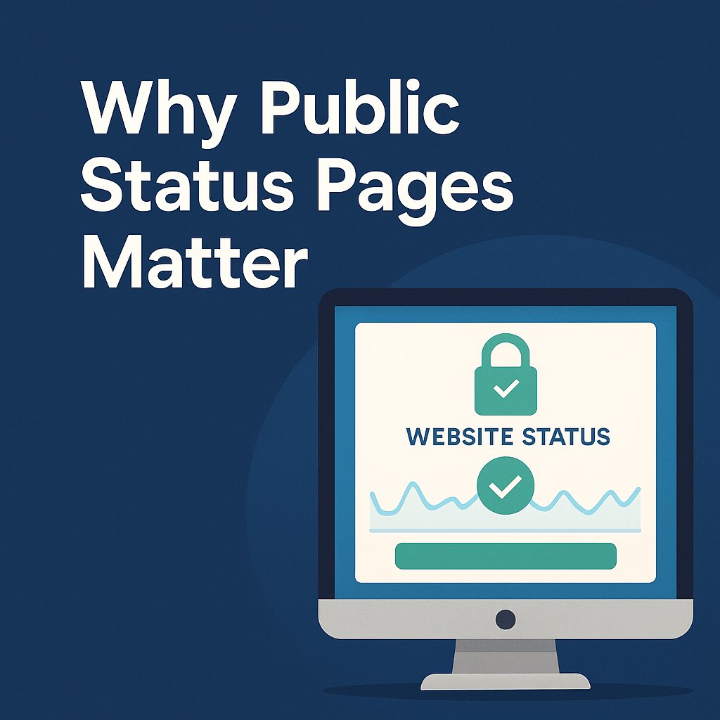 wpmctrl's tweet image. 🖥️ Want users to trust your website more?
Show them it’s healthy.
Live. Transparent.
That’s where public status pages come in 👇
#WebsiteTrust #WebDev #WPMissionControl