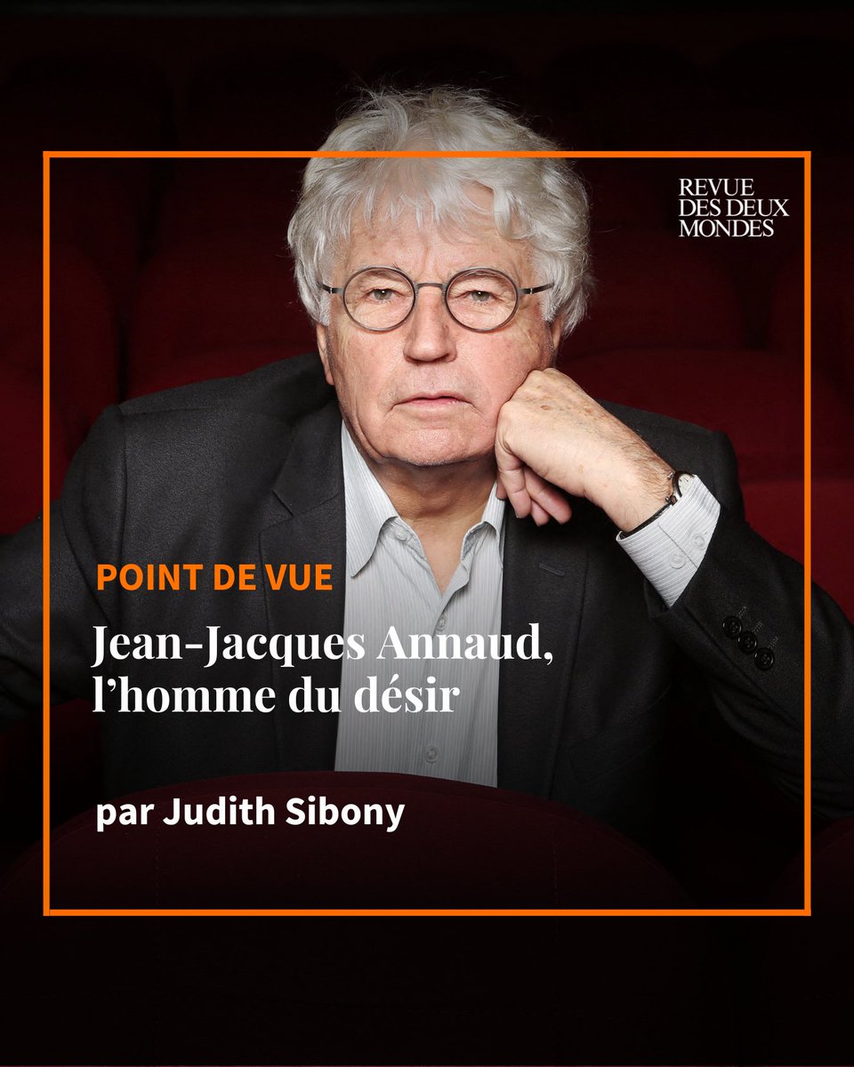 🔸[ PORTRAIT ]

« Je l’ai découvert lors de notre rencontre, c’est précisément cela, le principe de <a href="/JJAnnaud/">Jean-Jacques Annaud</a> : prendre et donner du plaisir ; dans le sens qu’on voudra. »

💻 L'article ici : bit.ly/44ngj1a

🗞️ EN KIOSQUE

👉🏼 BOUTIQUE : bit.ly/3YaWp6d