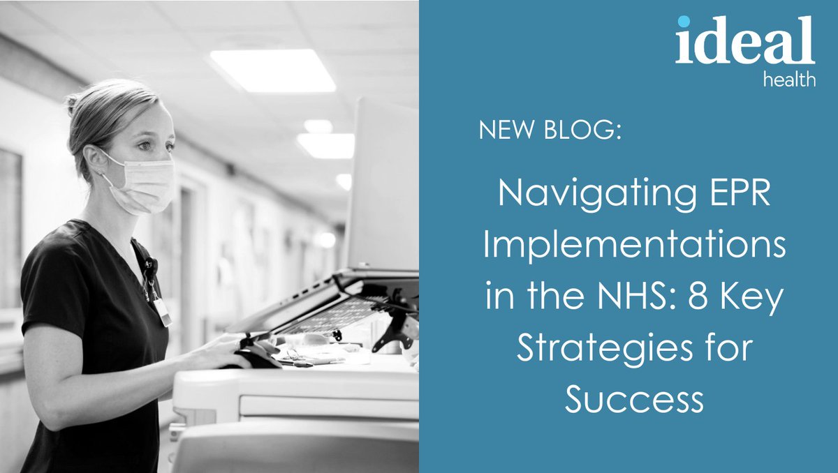 💡 Navigating #EPR Implementations in the NHS: 8 Key Strategies for Success 

In our latest blog, we outline out strategic approaches to enable a smooth and successful EPR rollout, from organisational readiness and governance to user training, data migration, and go-live