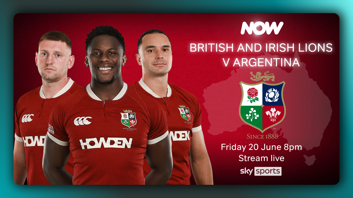Watch the Lions vs Argentina in their first tour match tonight on Sky Sports Action and Main Event!

Find out everything you need to know about our Sports Membership and how to join in 👇help.nowtv.com/article/sports…
