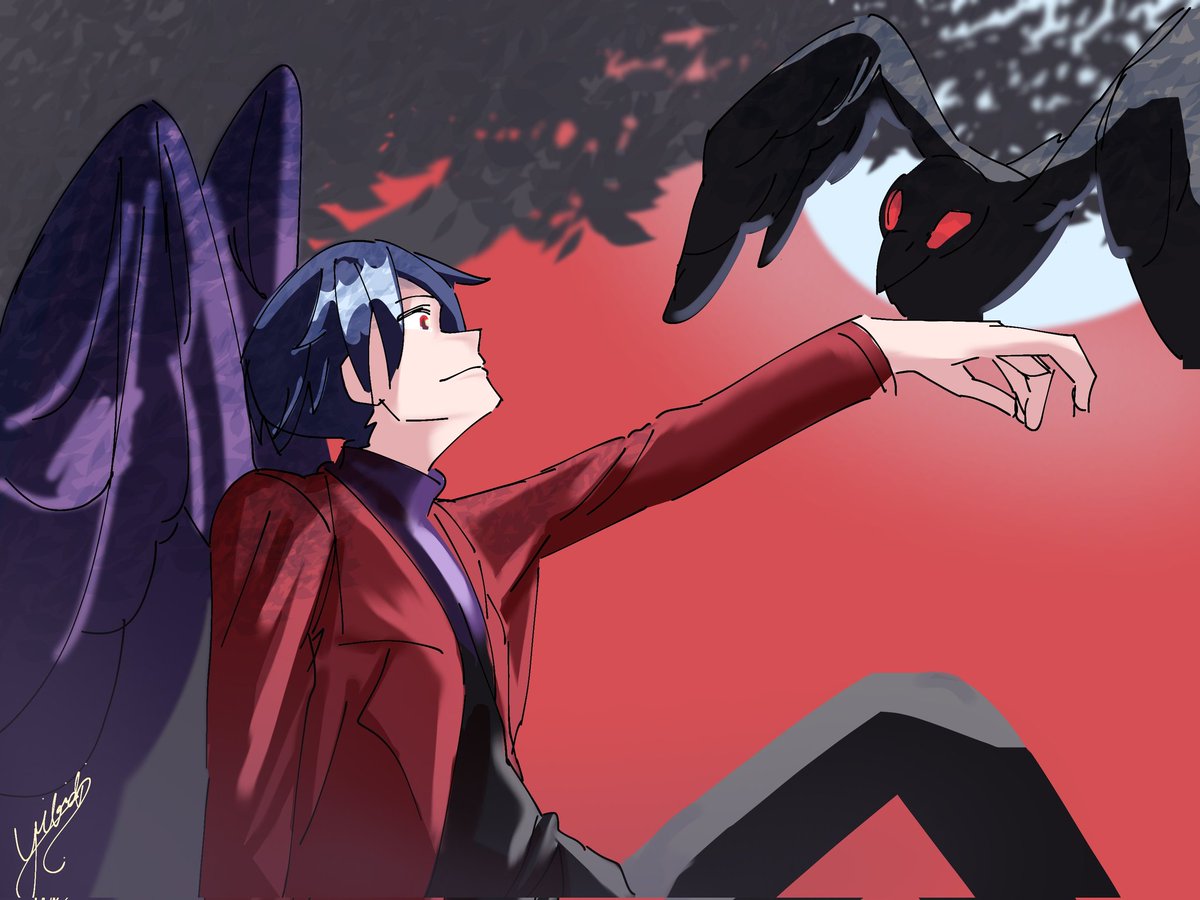 Yubidi99_IGuess's tweet photo. I drew that crow boi! Acturos ✨✨
#Actuart https://t.co/Qoriisv9uc
