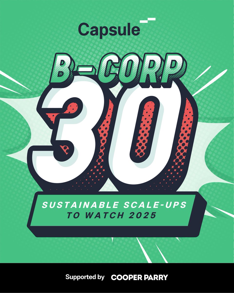 We’re very honoured to be featured in Capsule’s B Corp 30 2025, curated by <a href="/Capsule/">RGB</a> Insurance and supported by <a href="/Cooper/">Cooper Professional Education</a> Parry, celebrating the UK’s most forward-thinking B Corps. We’re just getting started 🚀   hubs.la/Q03spzjn0 #BCorp302025 #ScalingSmarter