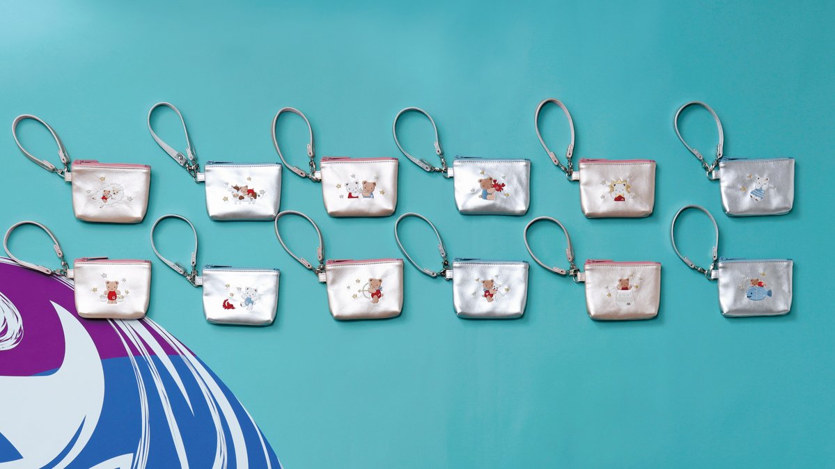 ファミリア ポーチ 星座 てんびん座 みらい百貨店 星座を