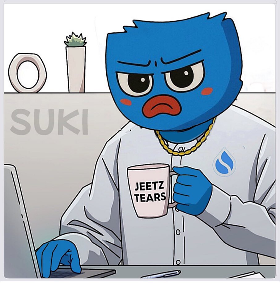 GM to your favourite blue 💙

#SukiOnSui #SUI #memecoin #gm