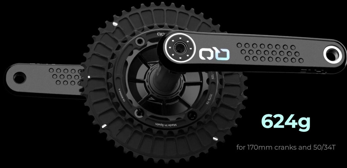 QoBikeGear's tweet photo. Every gram counts on the road. 🚴‍♂️ Lightweight cranksets mean faster climbs, sharper sprints, and effortless cadence. Upgrade to carbon and feel it in every watt. #RoadCycling #CarbonCrankset #CyclingPerformance #Eurobike2025 #qo #bike https://t.co/AeE1gIV6zn