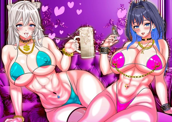 Milk tea and cigarettes▶️♌⌛🤍💙🥛🚬♠
When you're fucking hot, take a deep breath of heavy hazy drinks and glassy smoke like these girls and kick down the door to heaven🖤 