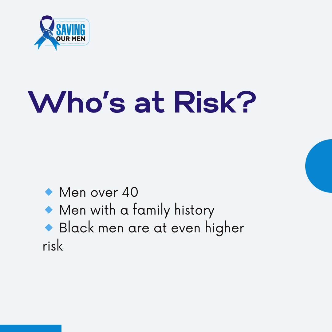 SavingOurMen's tweet photo. Prostate Cancer is a Silent Threat. But Together, We Can Break the Silence.

Most men don’t know that 1 in 6 will face prostate cancer. Even fewer talk about it.
Why? Because it’s silent. It’s shameful. And by the time it’s detected… it’s often too late. https://t.co/2RWeBP8cc7
