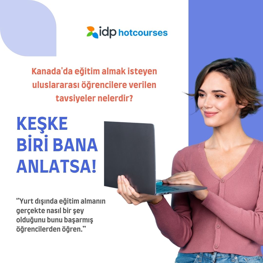 🎓 Keşke Biri Bana ANLATSA!

📌 Kanada’da eğitim almayı planlıyorsan, "Keşke biri bana önceden söyleseydi!" dediğin anlar olabilir. O yüzden biz diyoruz ki: Bunu başaran öğrencilerden dinle!

📲 hotcourses-turkey.com/p/community/

#KanadaEğitim #ÖğrenciDeneyimi #KeşkeBiriBanaAnlatsa