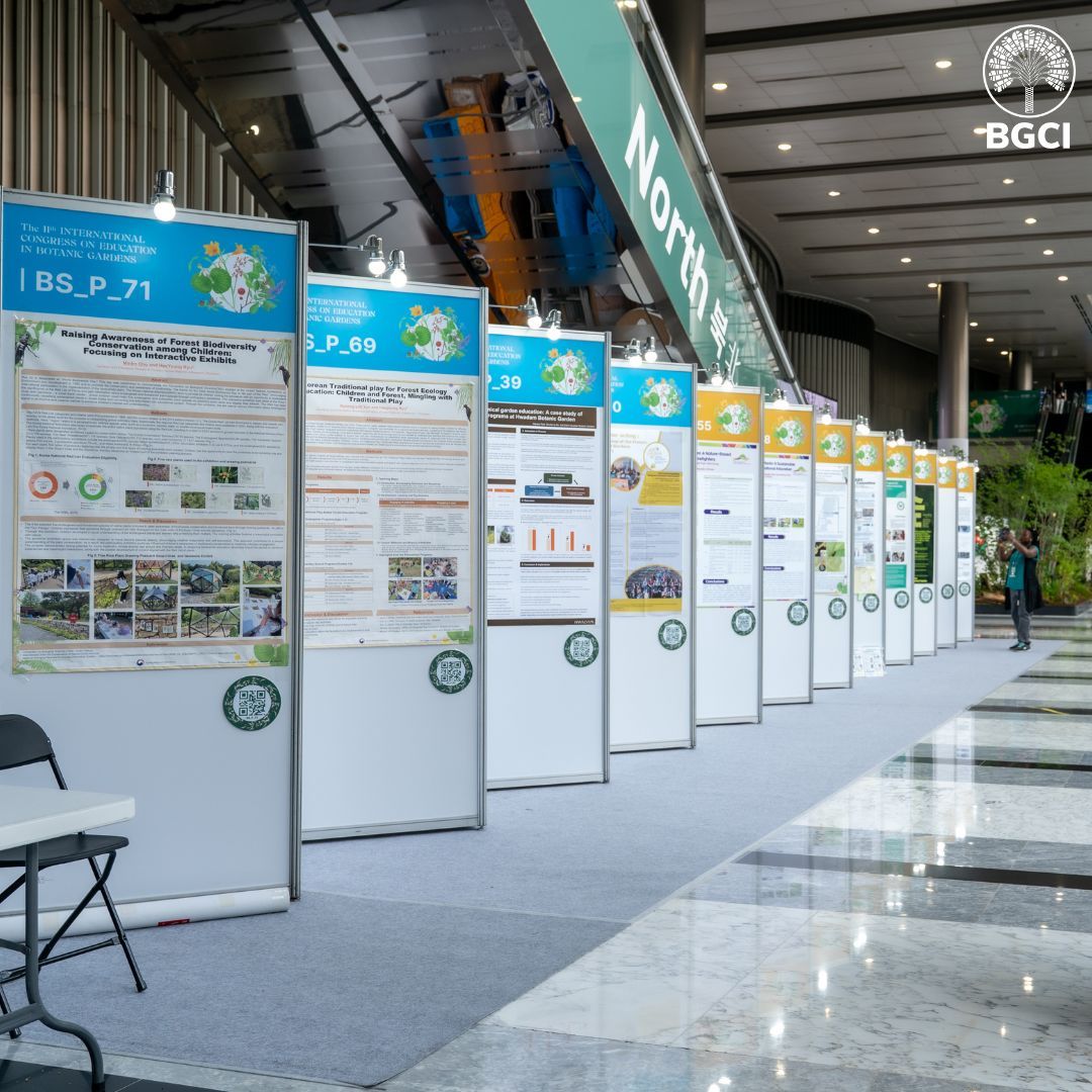 bgci's tweet image. Congratulations🎉 to the 2 poster winners of the 11th ICEBG congress, kindly sponsored by New Phytologist Foundation! First prize went to Seungsu Euo of Korea National Arboretum  and runner-up was Lucie Brzkova of Prague Botanical Garden. 

#11ICEBG #BotanicGardenEducation