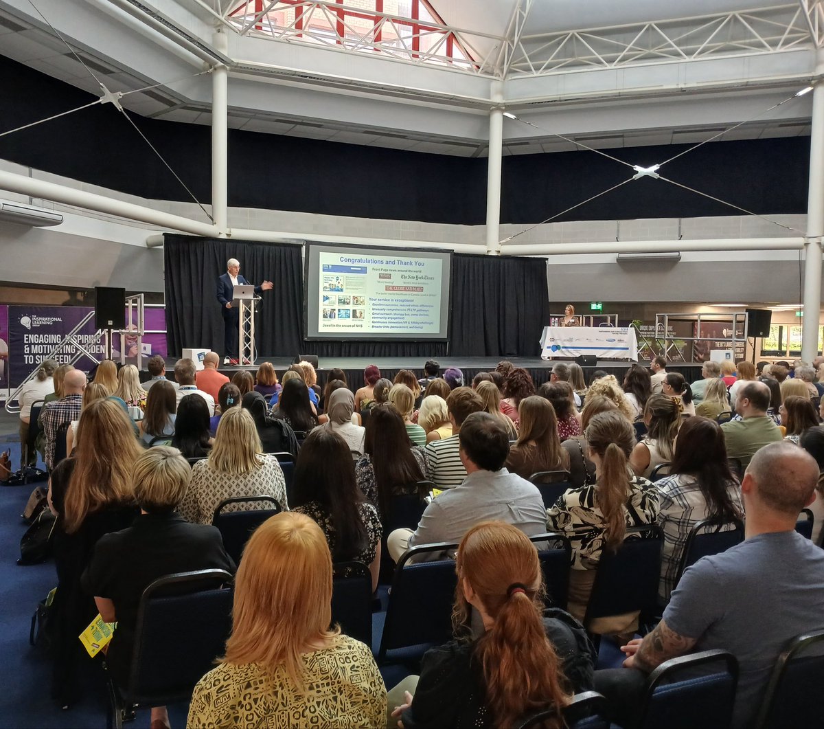 Sarah Watts (@clinleadwbm) on Twitter photo A huge thank you to everyone who supported our #TalkingTherapies conference <a href="/mpftwellbeing/">Staffs & Stoke NHS Talking Therapies</a> yesterday.
We were excited to welcome Prof David Clark, National Clinical and Informatics Advisor for Talking Therapies to speak and hear more about the fantastic work our team are doing. A huge thank you to everyone who supported our #TalkingTherapies conference <a href="/mpftwellbeing/">Staffs & Stoke NHS Talking Therapies</a> yesterday.
We were excited to welcome Prof David Clark, National Clinical and Informatics Advisor for Talking Therapies to speak and hear more about the fantastic work our team are doing.