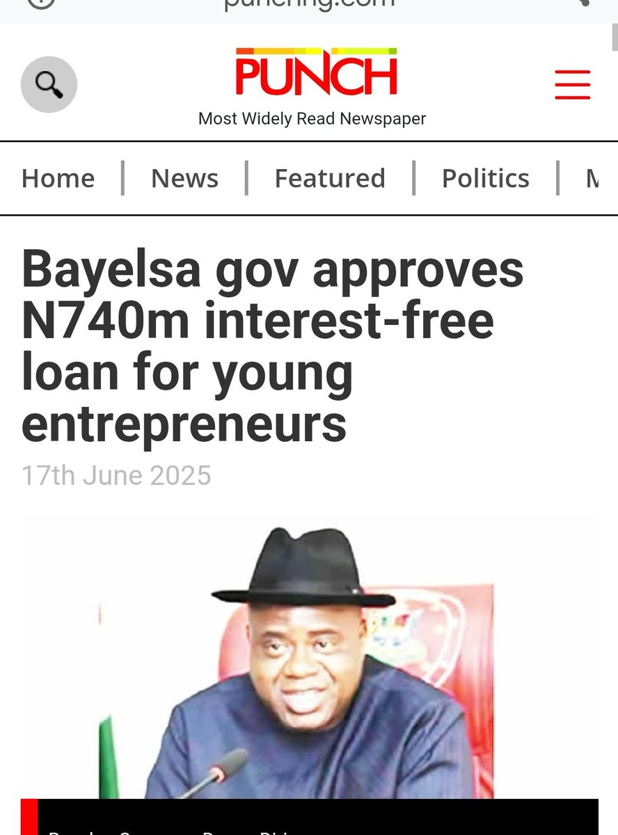Chuks Akunna (@akunnachux) on Twitter photo Elated that <a href="/govdouyediri/">Governor Douye Diri</a> has gone beyond building roads, bridges & hospitals. He's building entrepreneurs. He's building the future. His "Made in Bayelsa, Sold To The World: Driving Prosperity Through Local Commerce" is poised to truly make Bayelsa the Glory of all lands! Elated that <a href="/govdouyediri/">Governor Douye Diri</a> has gone beyond building roads, bridges & hospitals. He's building entrepreneurs. He's building the future. His "Made in Bayelsa, Sold To The World: Driving Prosperity Through Local Commerce" is poised to truly make Bayelsa the Glory of all lands!