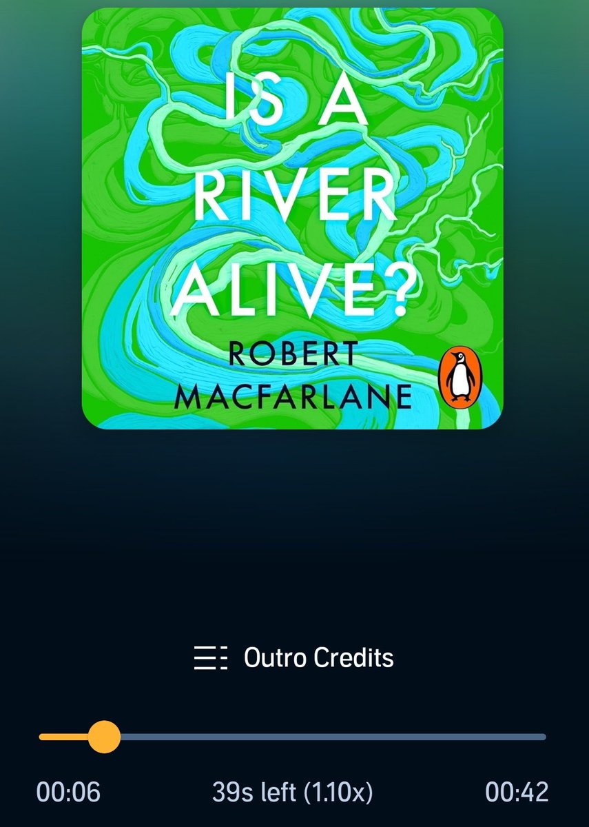 CharlieAspVet's tweet image. 1. I&apos;ve adored the writing of @robgmacfarlane for years, frankly it&apos;s changed my life in many ways. I was so excited to listen to this as it&apos;s the 1st he&apos;s narrated personally. I had to pull over to finish it yesterday - his work often moves me to tears, but this was profound.
