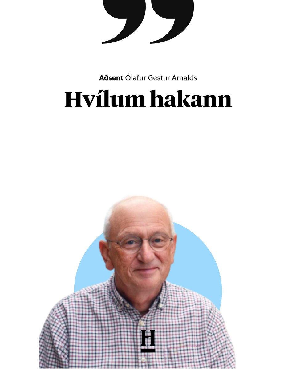 Það er kom­inn tími til að staldra að­eins við áð­ur en skóg­rækt­ar­hug­sjón­in snýst upp í and­hverfu sína, hak­inn get­ur ver­ið hættu­legt verk­færi, skrif­ar Ólaf­ur Arn­alds, jarð­vegs­fræð­ing­ur og fyrr­ver­andi pró­fess­or.
heimildin.is/grein/24773/hv…