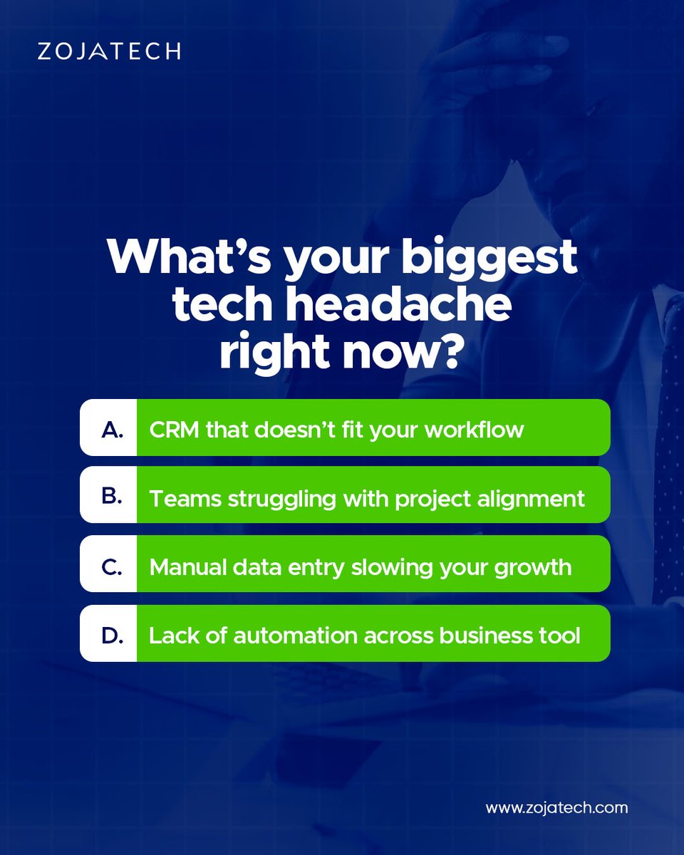zojatech's tweet image. We genuinely want to know.

Drop your comments and let our experts respond with tips. 

#ZojatechEngage #Zojatech #LetsTalkTech