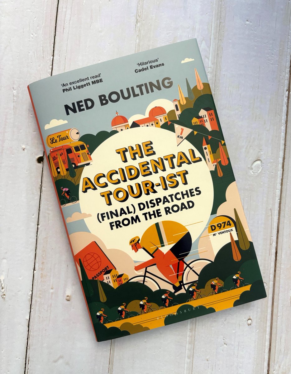 Bloomsbury Sport (@bloomsburysport) on Twitter photo ‘A fascinating and inspiring book’ <a href="/PhilLiggett/">Phil Liggett</a>
‘The insight of a reporter and the passion of a fan’ <a href="/Doctor_Hutch/">Michael Hutchinson</a>
‘A joyride of a journey’ <a href="/millarmind/">David Millar</a>
‘Very unique, insightful, mostly amusing and often hilarious’ <a href="/CadelOfficial/">Cadel Evans</a>
HAPPY PUBLICATION DAY <a href="/nedboulting/">Ned Boulting 🏳️⚧️</a> 🚴 🌍 ‘A fascinating and inspiring book’ <a href="/PhilLiggett/">Phil Liggett</a>
‘The insight of a reporter and the passion of a fan’ <a href="/Doctor_Hutch/">Michael Hutchinson</a>
‘A joyride of a journey’ <a href="/millarmind/">David Millar</a>
‘Very unique, insightful, mostly amusing and often hilarious’ <a href="/CadelOfficial/">Cadel Evans</a>
HAPPY PUBLICATION DAY <a href="/nedboulting/">Ned Boulting 🏳️⚧️</a> 🚴 🌍