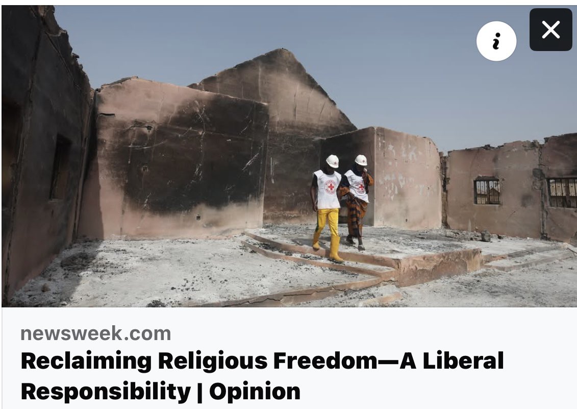 Religious persecution is one of the fastest-growing human rights crises, escalating into ethno-religious cleansing &amp; even genocide. 

This isn’t a left or right issue. It must remain bipartisan, as affirmed this week in Kenya at #IRFSummitAfrica.

Grateful to <a href="/KinoNuri/">Nuri Kino</a> for the