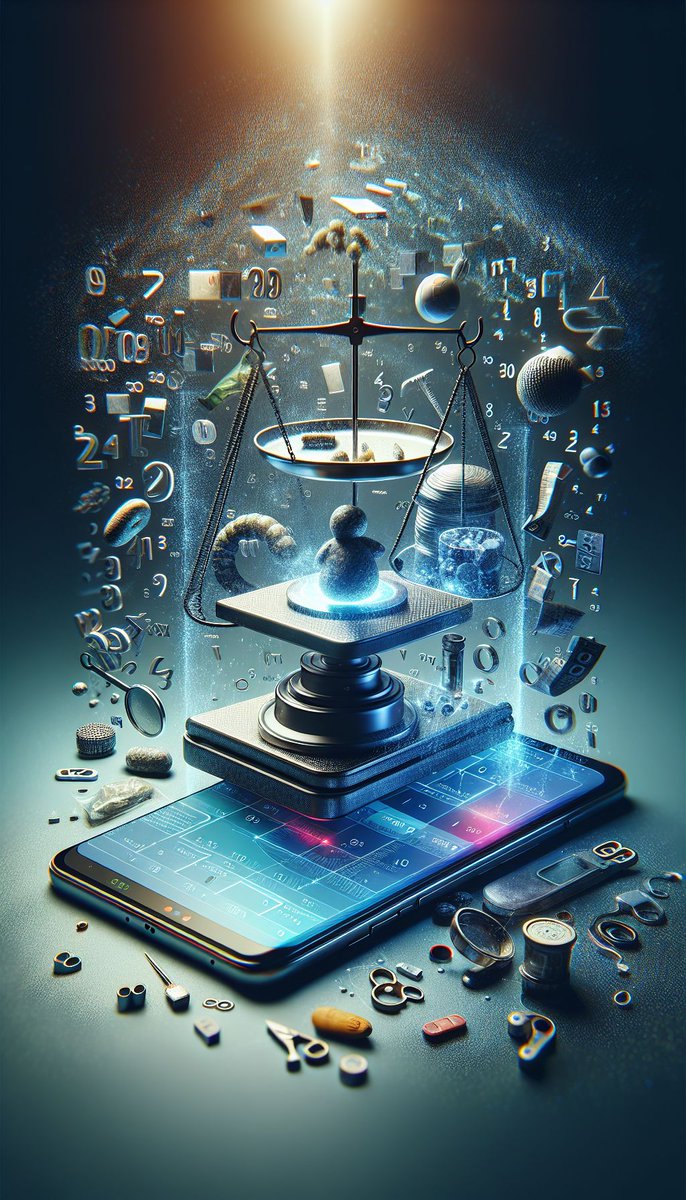 RizbITUK's tweet image. Turn your phone into a scale! 📱✨ Estimate weights with #3Grams app. Tilt your way to accuracy, see magic unfold with video tutorials &amp;amp; visual scales mode. Dive into precision at rizbit.uk/scalesapp
#DigitalScale #AndroidOnly #InnovateSmart