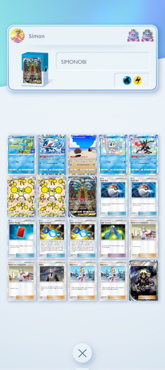 Currently sitting Top 7 in the world with 2540 points 🔥

Goal: finish this season Top 3.