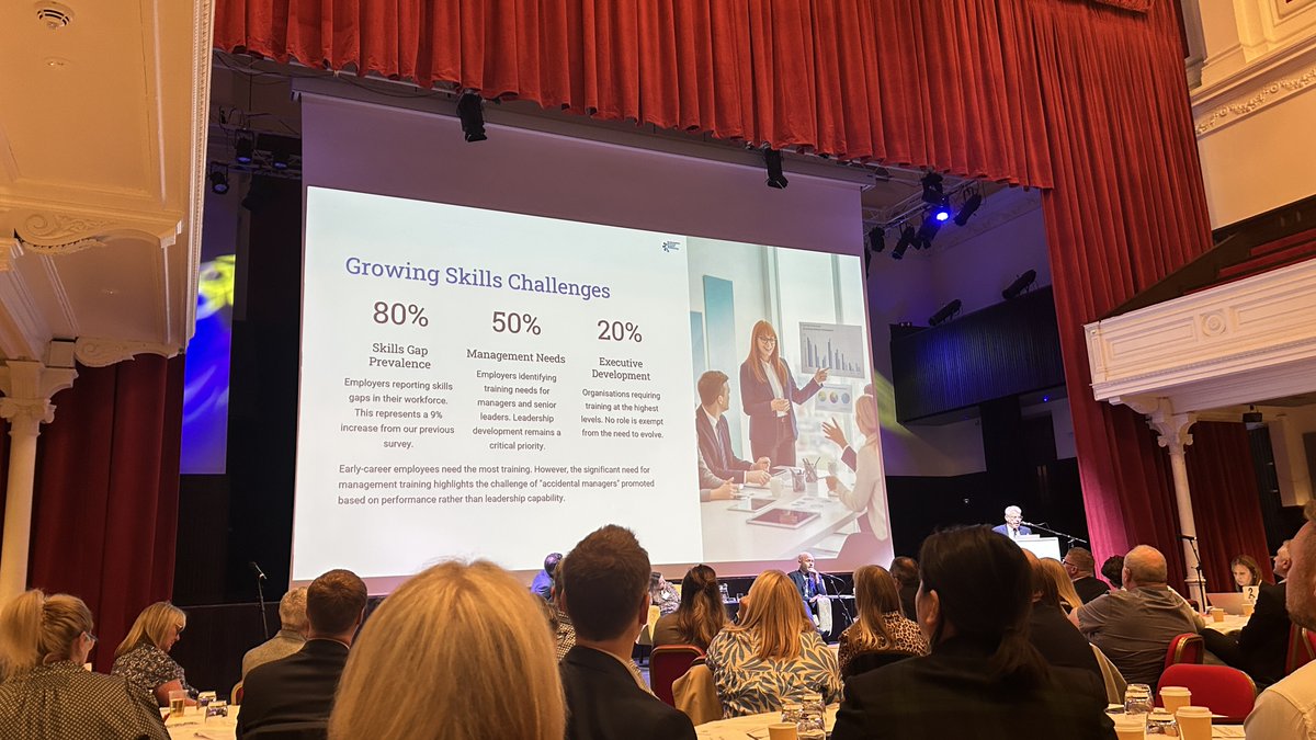 UWS_CPD's tweet image. Brilliant day at the Renfrewshire Economy Conference yesterday - thank you to the @RenCouncil team!

Great to have some key insights from our Annual Employer Skills Survey highlighted in the discussions.

#SupportingLocalBusiness #SkillsGaps #Upskilling