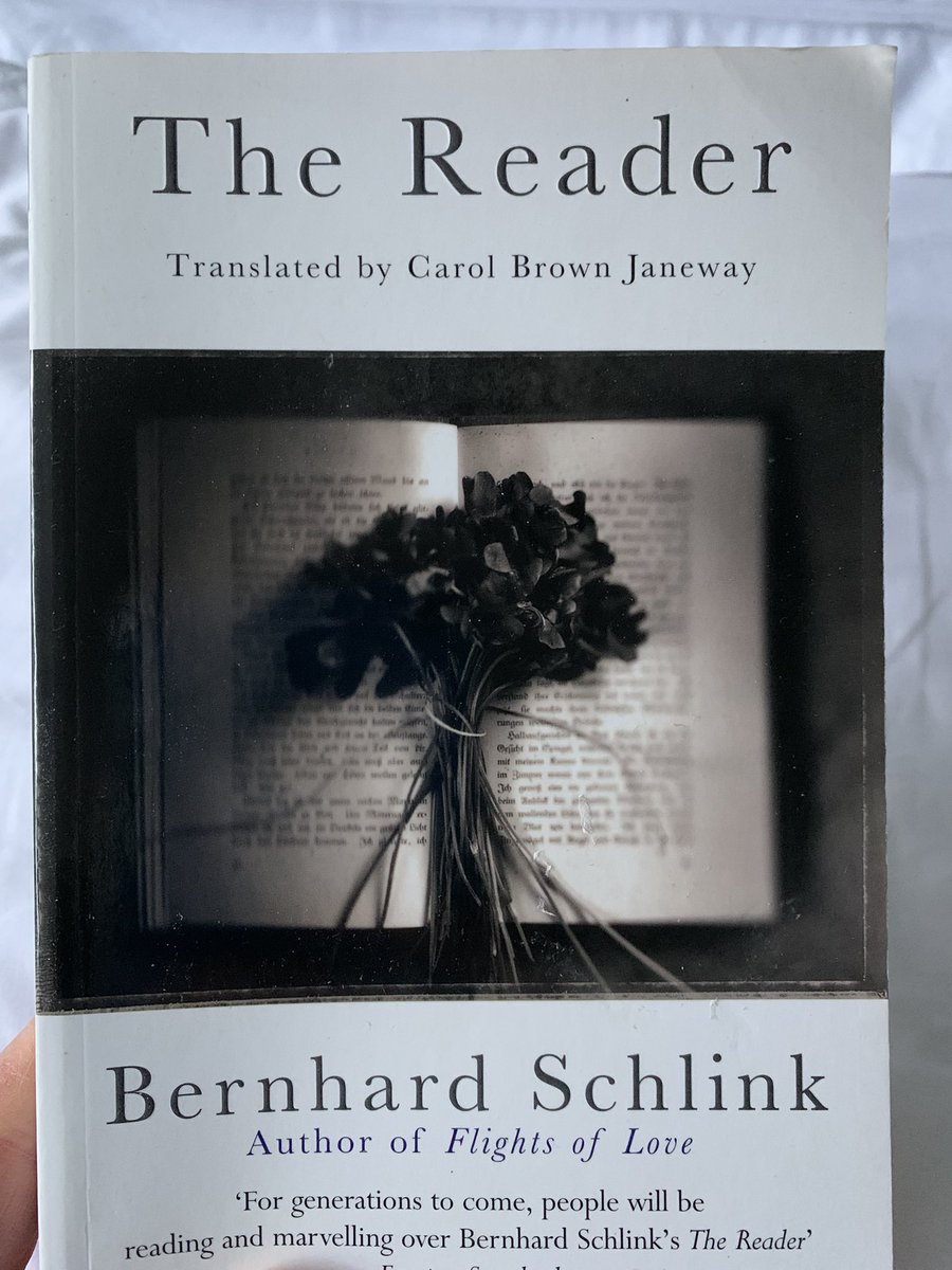 WSButtery's tweet image. Continuing my German theme, The Reader or Der Vorleser became a movie. #BBBookChallenge @BridgeBooksDro1