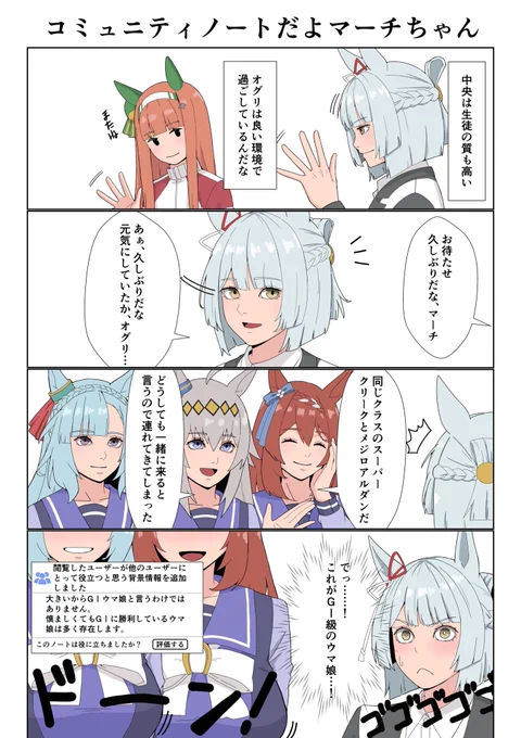 #ウマ娘 #フジマサマーチ 
前回の続きものになります
マーチはこれで一旦一休みして、ちょっと練習がしたいので落書き的な絵をいくつか放出するかもしれません( ˊ̱˂˃ˋ̱ ) 