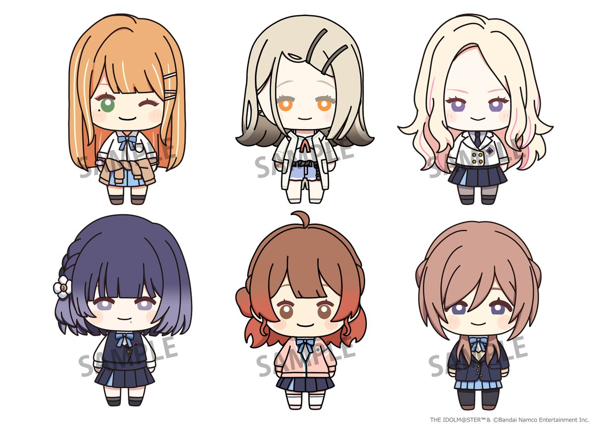 〇。新商品情報。〇

#にょきんと『#学園アイドルマスター』マスコットフィギュアVol.2(全6種)が予約開始です🌟

■商品詳細はこちら
proof-toy.com/2025/6/19/4582…

#学マス #idolmaster