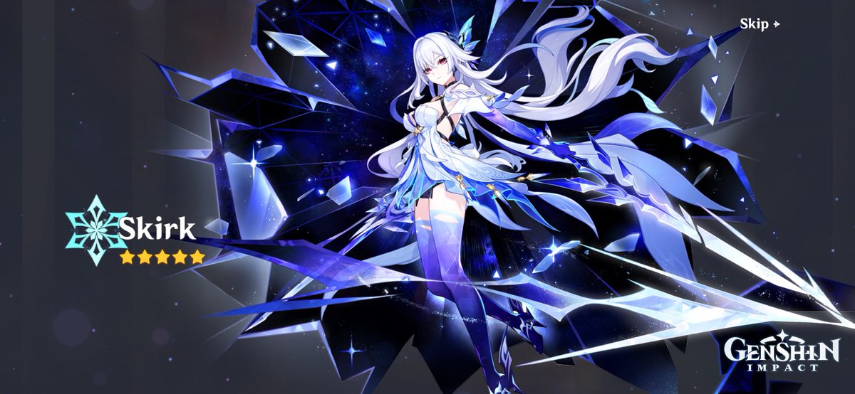 keianfa's tweet image. Be me:
>opens genshin while in graduation ceremony
>starts pulling on the banner a few hours after getting diploma
>Got gold after 20 pulls
>Won 50/50.
Welcome home master skirk ✨✨