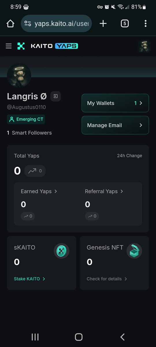 Augustus0110's tweet photo. Just got my first smart followers 🧠📈

The Yap is working, we’re only going up from here!

Let’s keep building.
#JustYAP #MagicNewton #gNEWT https://t.co/BwZMOwOcbp