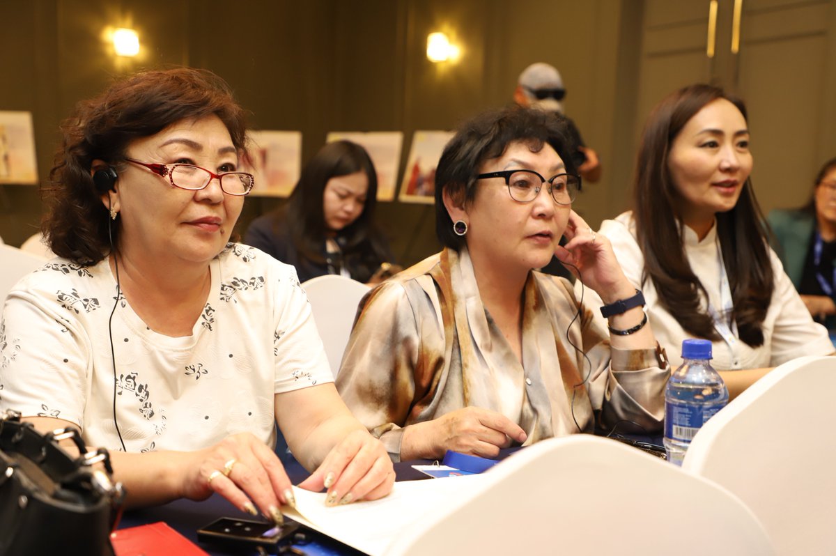UNFPA_Mongolia's tweet image. UNFPA Country Director Nadia Rasheed joined the Asia-Pacific Conference on “Active Ageing” in Mongolia.

With the 60+ population set to double by 2050, she called for stronger protection of older persons’ rights, health, and safety.
#ActiveAgeing #UNFPA #HumanRights